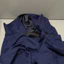 Wangyue 3 Piece Men's Suit Slim Fit Tuxedo for Men Wedding Prom Suits for Men Double Breasted Suit Blazer Vest Pants Sets (Medium, Navy)