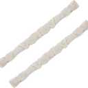 2 Pcs Fabric Cord Cover, 6 Feet Chandelier Chain Cover for Lighting Wires and Lamps, Easy Install Cable Management Solution, Beige