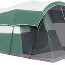 PORTAL 6 Person Family Camping Tent with Screen Room, Water Resistant Big Tunnel Tents with Rainfly, Large Family Tent for Camping, Outdoor, Patio