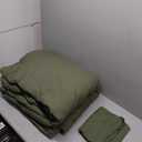 WRENSONGE Full Size Comforter Set- 2 Pieces Sage Green Bed in a Bag Full Size Comforter with Flat Sheet, Warm Bedding Sets for All Season