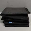 Pieviev Cat Litter Mat Double Layer Waterproof Urine Proof Trapping Mat 1 Pack (Black, 30x24 Inch (Pack of 2))