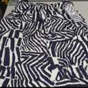 Women's Zebra Print Sleeveless  Summer Casual Swing Sundress Girls Beachwear Swing Mini Dress, Medium