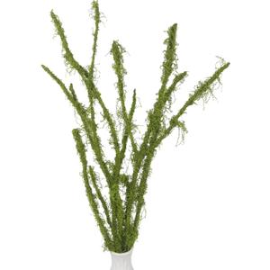 Fake Moss Ficus Twig Plants Faux Branches for Vase Filler Artificial Greenery Stems Silk Moss Green Plants for Home Office Party Wedding Shop Decoration