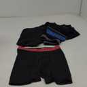 Hanes Boys' Performance Tween Boxer Brief Pack, X-Temp Mesh Underwear, Assorted, 6-Pack  L