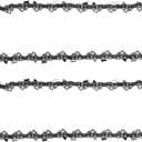 2 Pack 14 Inch Chainsaw Chains 3/8 LP .050" 52 Drive Links Fits Craftsman/Sears, Echo, McCulloch, Poulan, Homelite, Ryobi