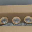 Anwoi Wide Mouth Mason Jars 64 oz 3 Pack Half Gallon Glass Jar with Airtight Lids, Large Mason Jar with Scale Mark Food Storage Canning Jars for Pickling Flour Sugar Pasta Oats Cereal