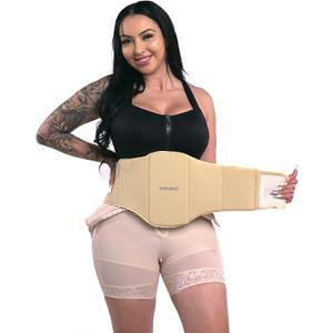 YESINDEED 360 Compression Flattening Ab Lipo Board Post Surgery Foam After Tummy Tuck Tabla Abdominal (Small)
