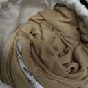 Momcozy Baby Wrap Carrier - Easy to Wear Infant Carrier Slings, Lightweight Hands Free Baby Sling, Adjustable Baby Wraps Carrier for Newborn to Toddler 8-35 lbs, Baby Travel Gear, Light Curry