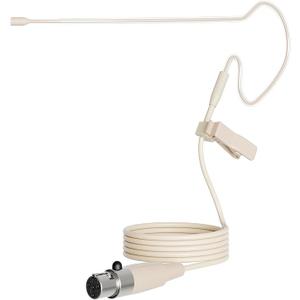 J K Pro Headset Headworn Single Earhook Microphone MICJ S90 Compatible with Shure Wireless Transmitter