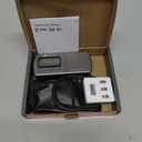 Neoteck Digital Turntable Stylus Force Gauge 0.01g/5.00g with Blue LCD Backlight Turntable Stylus Pressure Gauge with 5g Weight & Leather Case Accurate Tracking for Tonearm Phono Cartridge-Grey