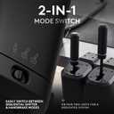 Logitech G RS Shifter & Handbrake with easy mode switching, height-adjustable handle, & included table clamp for RS & PRO Series - PlayStation, Xbox, & PC sim racing units