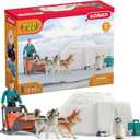 Schleich Wild Life Wild Animal Toy Playset for Boys and Girls Ages 3+, Antarctic Expedition with Arctic Animals