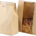 Bread Bags for Homemade Bread,Sourdough Paper Bread Bags Pack of 100