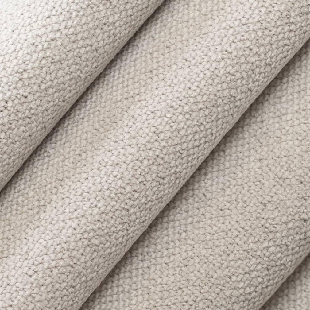 Grey Stain Resistant Performance Pet Friendly Texturedd Upholstery Fabric by The Yard - SKU: Chloe Greige