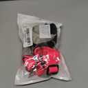 Saintrygo 2 Pcs Dog Suspenders for Diapers Female Male Belly Bands Canine Harness Keep Diaper on Your Pet for Small Medium and Large Dogs(Black, Pink,Medium)