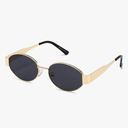Trendy Oval Sunglasses for Women, Stylish Sun Glasses with UV400 Protection, Fashion Accessories Gift