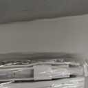 No Drill Cordless Roman Shades, 29×64 in, Room Darkening White