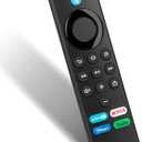 yalanle Replacement Voice Remote Fit for Smart TVs Stick & Cube, Smart TV 3rd Gen for Insignia/Toshiba/Pioneer/4K Max/4K/Stick Lite Smart TVs