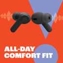 JBL Vibe Beam - True Wireless JBL Deep Bass Sound Earbuds, Bluetooth 5.2, Water & Dust Resistant, Hands-Free Call with VoiceAware, Up to 32 Hours of Battery Life (Black)