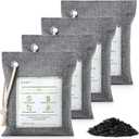 CLEVAST Bamboo Charcoal Air Purifying Bags - (Large, 4200g), Removes Odors and Moisture, Nature Fresh Air Purifier Bags, Odor Eliminator for Home, Car, Pets, Bathroom, Basement