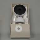 Google Nest Cam Indoor (Wired, 3rd Gen) - Security Camera with 2K Video and Gemini, Night Vision, 2-Way Audio, Works with Google Home - 2025 Model - Snow