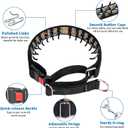 Mayerzon Dog Collar, Patented Martingale No Pull Collar for Dogs with Buckle for Walking Training, Hidden Design (Black, Small,2.5mm,11.5"-14.5" Neck)