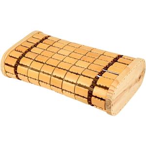 Bamboo Sauna Headrest Pillow Natural Sauna Backrest Sauna Neck Rest for Head Support Home Spa Gym Accessories Chinese Style Steam Rooms Handmade Wood Hollow Pillow for Household Relaxing Rest Body