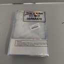 Aliceset 12 Pcs Clear Plastic Gift Bag with Die Cut Handles Reusable PP Favor Bag with Ribbon for Wedding Bridal Birthday Baby Shower Party Small Business, 7x10x3.15 Inch(Iridescent) (Dazzling)