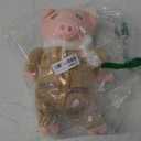 Nocciola Stuffed Pig Dog Toys: Funny Squeaky Crinkle Dog Chew Toys for Small Medium Breed, Plush Puzzle Cognitive Training Pet Enrichment Supplies, Burrow Hide Seek Mental Stimulation Anxiety Relief