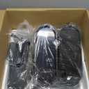 Under Desk Elliptical Machine, Electric Leg Exerciser as Seen on Tv for Seniors, Quiet Portable Seated Pedal Exerciser with Remote Control, 12 Adjustable Speeds, Auto & HR Mode for Home Office