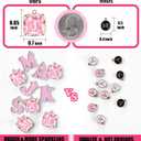 4 x Straw Cover for Stanley Cup Accessories - Unique Crystal Letter Charms for Stanley Cups, Cute Cup & Flower Silicone Straws Topper Covers for 30 & 40 0z Tumbler with Handle, 10mm 0.4in Straw Cap