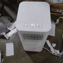 LG 5,000 BTU (DOE) Portable AC with Fan and Remote Control, White | Fan, Compact Quiet, Standing, Remote Control, for Indoor Bedroom, Bathroom, Garage, Office