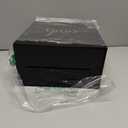 UNIQOOO Black Acrylic Wedding Card Box with Slot, Large 10x10x5.5 inch w/Gold Foil | Wedding Receptions Wishing Well Money Box, Birthdays, Memory Box, Suggestion Boxes, Acrylic Ballot Box