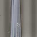 2 Pack Spring Tension Curtain Rod 32.5 to 58 inch Adjustable Curtain Rods No Drilling Spring Loaded Curtain Rods for Windows Doors, White