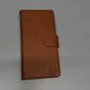 SUANPOT for Samsung Galaxy S20 6.2"(Non S20+/S20 Ultra) with RFID Blocking Leather Wallet case Credit Card Holder Flip Folio Book Phone case Shockproof Cover Women Men for Samsung S20 case Wallet (Light Brown)