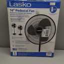 Lasko 2520 Oscillating Stand Fan,White 16 Inch
