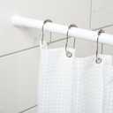Zenna Home Tension Shower Curtain Rod, White, 44 to 72 Inches Premium Steel Adjustable Shower Curtain Rod for Bathroom, Easy No Drill Install Rust Resistant Spring Tension Shower Curtain Bar