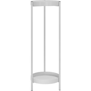 Plant Stand Plant pots Indoor Stands  Metal Flower Pots Stand Plant Shelf for Multiple Plants,2 Tier Removable Display Plant Table Gardeing Gifts for Living Room Outdoor Garden Balcony Dcor White