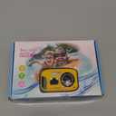 Underwater Floating Digital Camera  48MP HD Bare-Body Waterproof Camera, No Case Needed for Underwater Fun & Childhood Memories (Yellow)