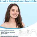 2 Pairs, Temporary Veneers Kit for Women and Men, Tooth Replacement Kit, Nature and Comfortable