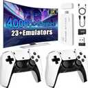TEFELE 2026New Wireless Retro Game Console 23 Simulators and Over 40,000 Games 2.4G Wireless Controllers(128G)
