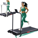 Walking Pad Treadmill with Handle Bar and Incline, 0.6-7.6MPH Electric Treadmill for Home Small, 350LB Mini Small Treadmills with Handles, 3.0HP Portable Treadmills for Home Exercising, Model V305