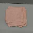 Homaxy Microfiber Waffle Weave Kitchen Dish Cloths, 12 x 12 Inch Ultra Absorbent and Solid Color Dish Towels for Kitchen Fast Drying Dishcloth for Washing Dishes, 6 Pack, Pink