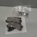 QUALITY-BUILT Premium Ceramic Brake Pads set, 1001-0325C Compatible with 2003-2024 Buick/Cadillac/Chevrolet/Ford/Honda/Hyundai/Mitsubishi/Pontiac/Saab/Subaru/Tesla/Toyota/Volvo, Hardware Included