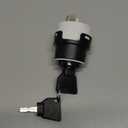 Ignition Switch with 2 Keys 701/80184 85804674 701/45500 Compatible with JCB Backhoe Loader 1CX 2018 2CX 210 212 MIDI CX 3CX 4CX 5CX 214 215 217 3 Pisition 9 Terminal