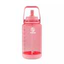 Takeya
64 oz. Tritan Plastic Straw Motivational Bottle Wide Handle Flutter Pink