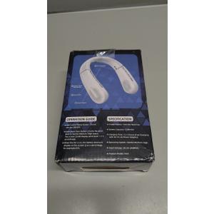 ChillGo Portable Neck Fan - 8400 RPM Enlarged Turbo Airflow - 5200mAh Personal Rechargeable Cooling Wearable Fan - Max 16H, 4 Speeds, Foldable, LED Display - Great Gifts for Men Women - 2nd Gen Black