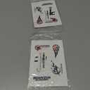 24 PCS Washington American Wizards Basketball Stickers for Water Bottle, Laptop, Bicycle, Computer, Motorcycle, Travel Case, Car Decal Decoration Sticker