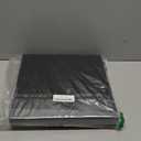 Bumusty Large Cork Board Alternative-36 x 24" Felt Bulletin Board Tiles, with 30 Pushpins, 40 Adhesive Tabs, 6-Pack Slat Wall Paneling, Cork Boards for Office Push Pin Board Felt Board-Black