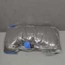 Bedside Commode Seat Cushion, Soft Seat Pad Cover Toilet Seat Cushion with Fixed Straps, Comfortable Commode Padded Seat, Waterproof Padded Cushion for Commode Chair, Grey